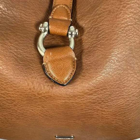 Chaps Dresden Faux Leather Bucket Shoulder Bag - Picture 3 of 13